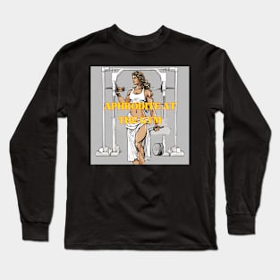 Aphrodite at the gym Long Sleeve T-Shirt